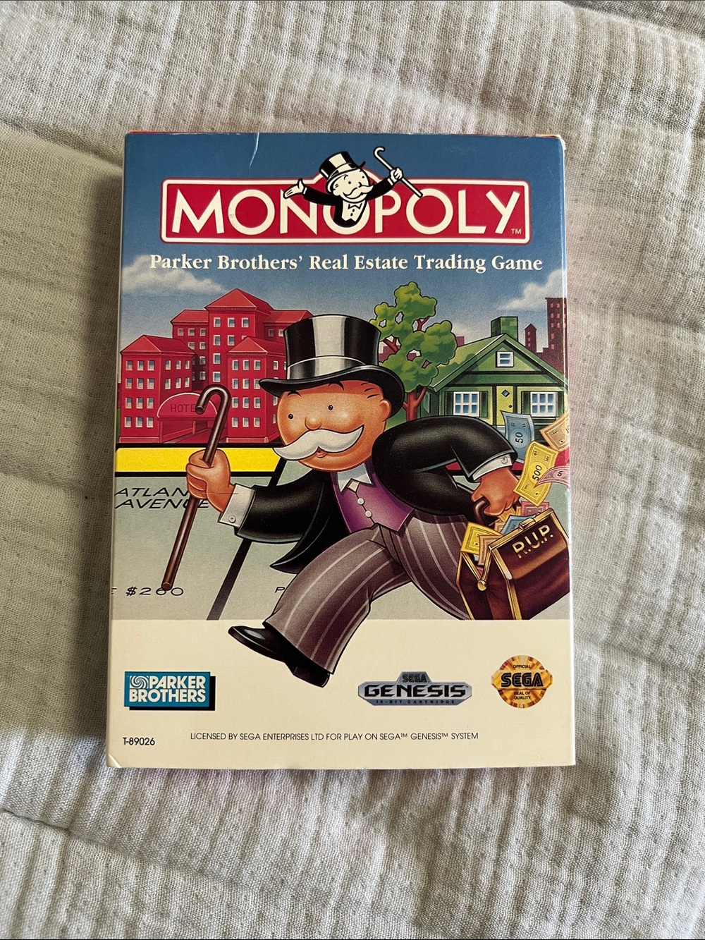Sega Genesis Monopoly Video Game